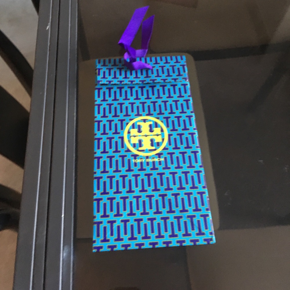 New Tory Burch Medium Logo Gift Bag